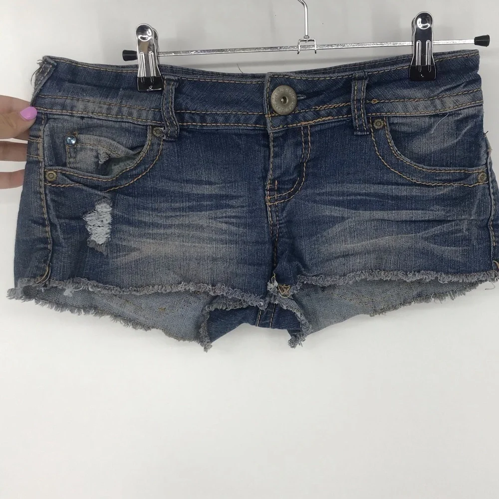 Rue 21 Distressed Cut Off Jean Shorts‎ sz1